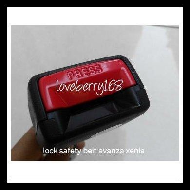 HOT DEAL LOCK SAFETY BELT AVANZA XENIA TAHUN 2004 S/D 2006 HITAM 
