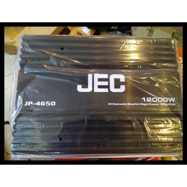 TERBARU POWER AMPLIFIER 4 CHANNEL MERK JEC 