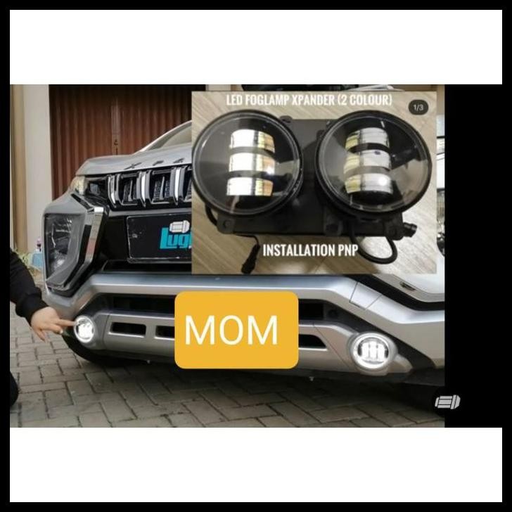 HOT DEAL OTOPROJECT LED FOGLAMP / FOG LAMP LAMPU KABUT 2 WARNA XPANDER 