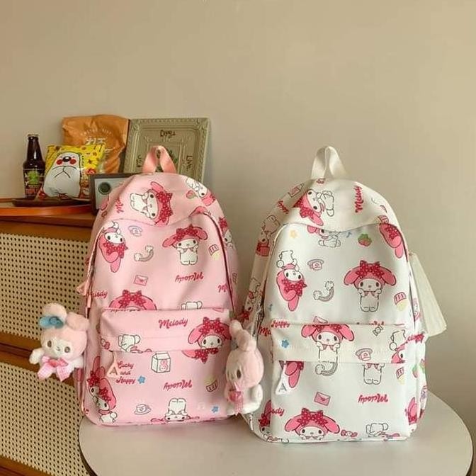 

Terjangkau Tas Ransel Anak Remaja Perempuan Melody, Pompompurin, Kuromi + Boneka