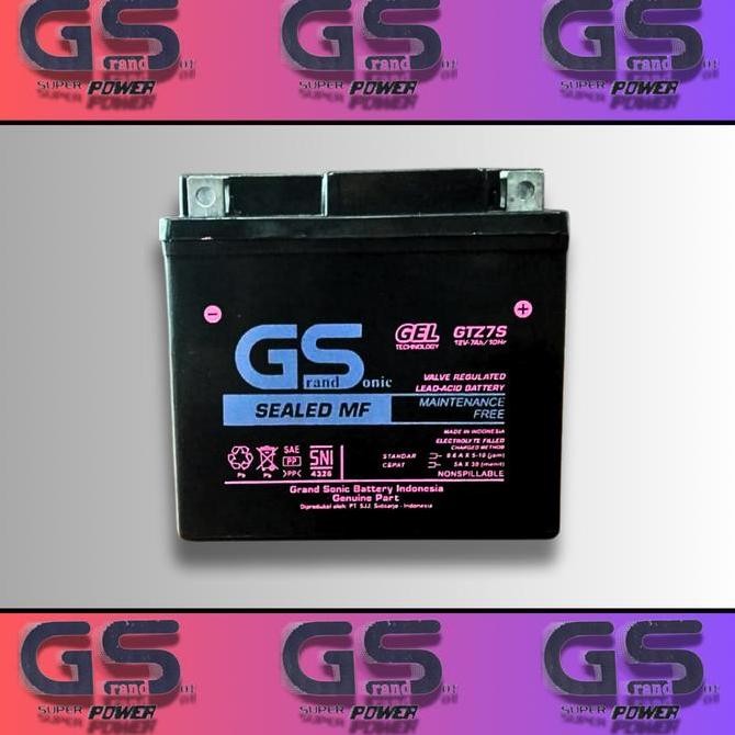 Aki Motor Suzuki Satria Fu 150 Gsx150R Gs Gtz7S Aki Kering