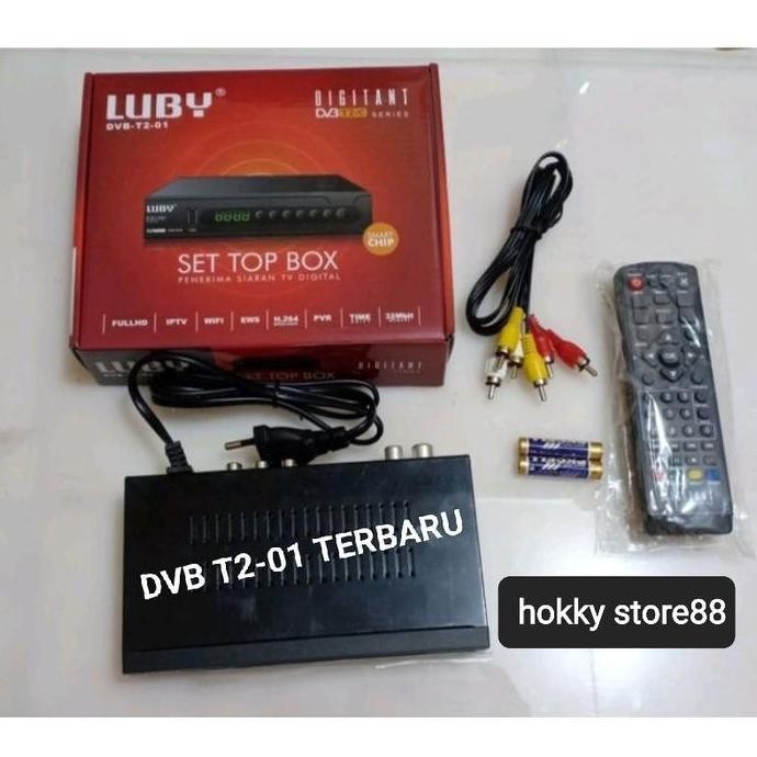 Set Top Box Tv Digital Luby DVB T2-01 / Receiver Tv STB Digital Luby