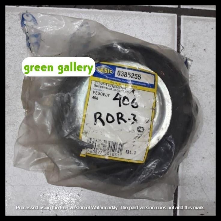 DISKON SUPPORT SHOCK BREKER SHOCKBREAKER DEPAN PEUGEOT 406 MEREK SASIC 