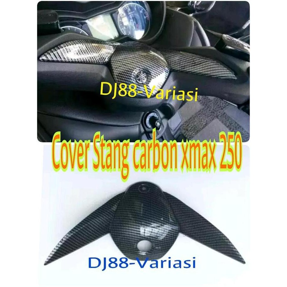 Cover Stang Carbon Xmax 250 Tutup Penutup Stang Aksesoris Xmax 250 Var