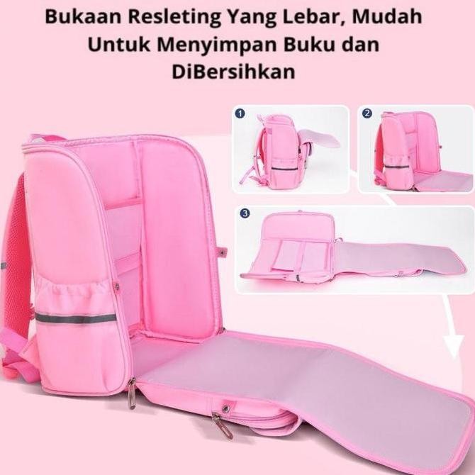 

Terjangkau Tas Ransel Anak Perempuan,Tas Sekolah Anak Tk/Sd,Schoolbag Pu Leather Anti Water/Oil,Ransel Mermaid Anak Fashion Ansel