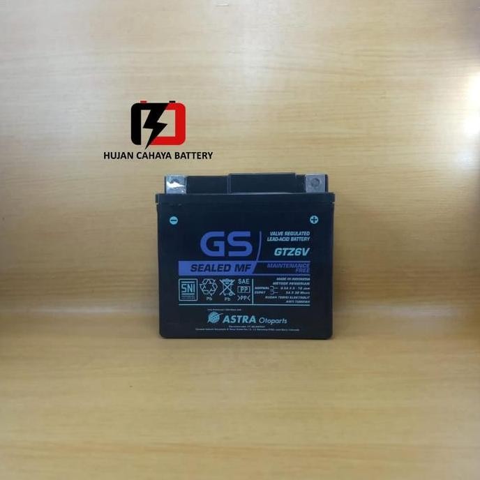 Aki Motor Suzuki Gsx-R / Satria Fu 150 / Burgman 125 - Gs Astra Gtz6V