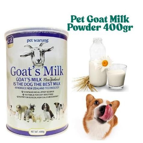 BBN Goat Milk New Zealand Powder 400g Pet Milk Susu Anjing