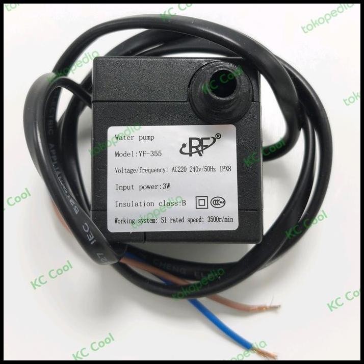 water pump air cooler sharp arus AC