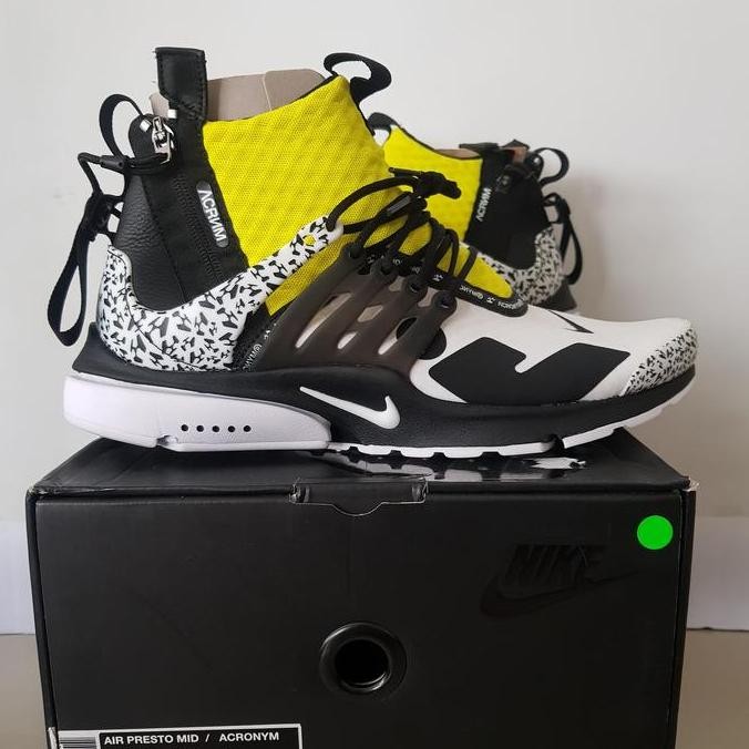 Acronym X Nike Air Presto Mid Dynamic Yellow (Bnib)