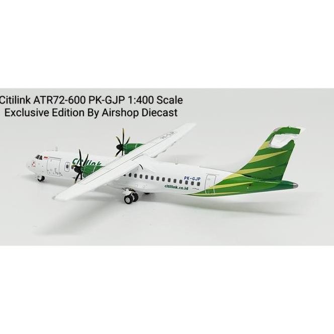 Citilink Atr72-600 Pk-Gjp 1:400 Scale Exclusive Edition By Airshop Diecast