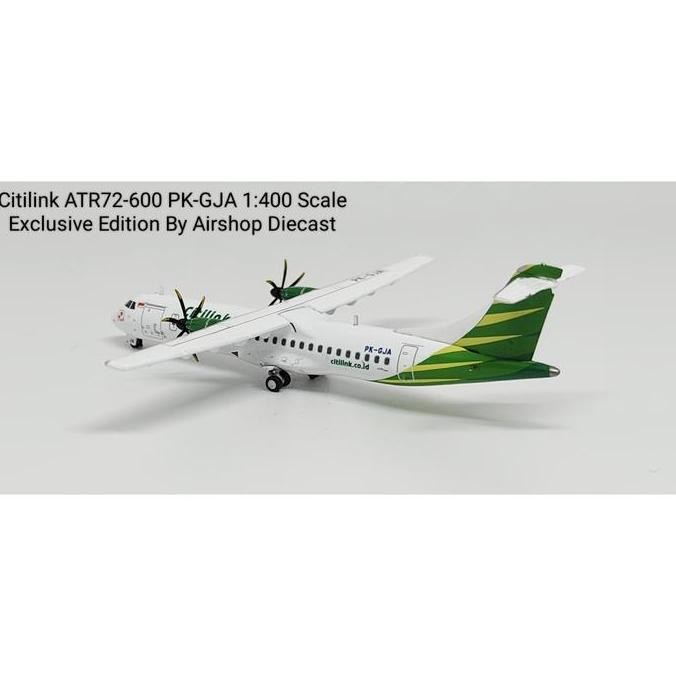 Citilink Atr72-600 Pk-Gja 1:400 Scale Exclusive Edition By Airshop Diecast