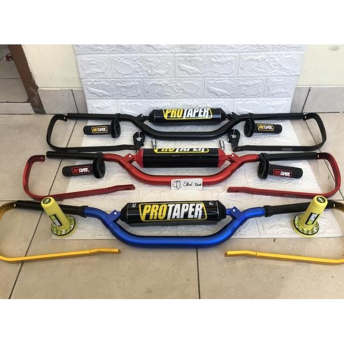 Stang Fatbar Protaper Tipe High Low Twinwall Paket Handgruad Tulang