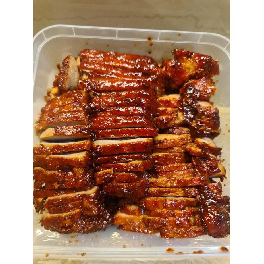 

Pork Charsiu Premium 1 Kg / Babi Panggang Merah /Charsiu Pork Panggang