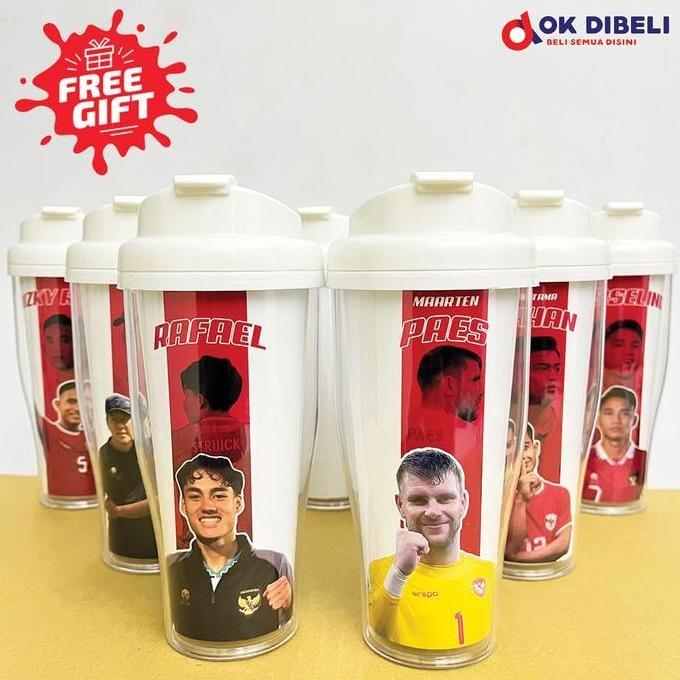 }}}}}}] PROMO Tumbler Viral Timnas Indonesia / Merchandise Timnas Indonesia Garuda Merah Putih