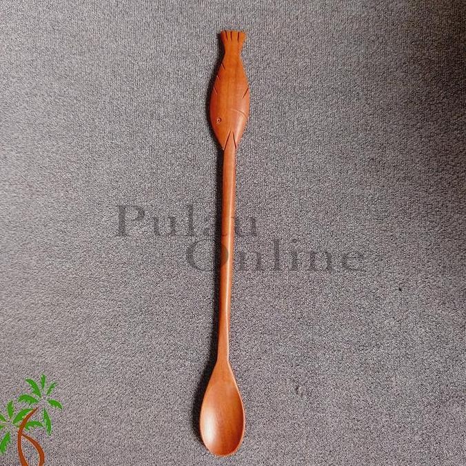 Silahkan Order] Sendok jus panjang / sendok kayu panjang / sendok pengaduk minuman