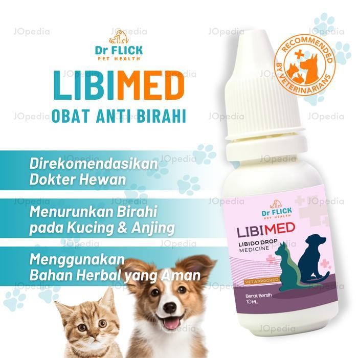Dr Flick Libimed Obat Penurun Birahi Kucing Anjing Penurun Libido Hewan Jantan Betina