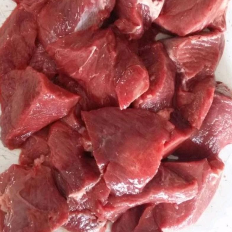 

{Salt} Daging Sapi Kemasan 1Kg Daging Semur / Rendang Paha Belakang (Halal) By05