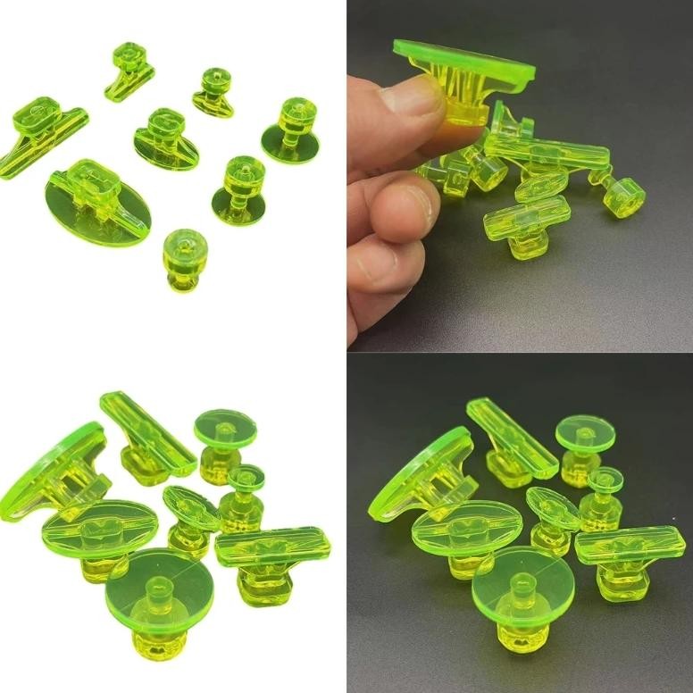 8Pcs Dent Puller Tabs Dent Removal Tools Tabs Dent Repair Car Maintainence Accessories Auto Paintles