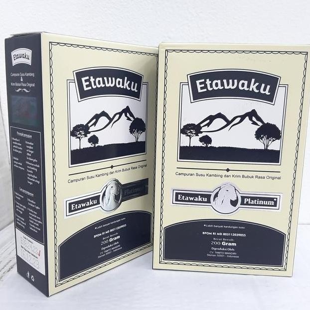 

Etawaku Platinum Susu Kambing Etawa Bubuk Krimer Bebas Alergi Dan Rendah Gula Dairy Milk