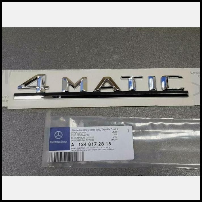 Logo Emblem 4matic Mercedes Benz W124 Original A1248172815