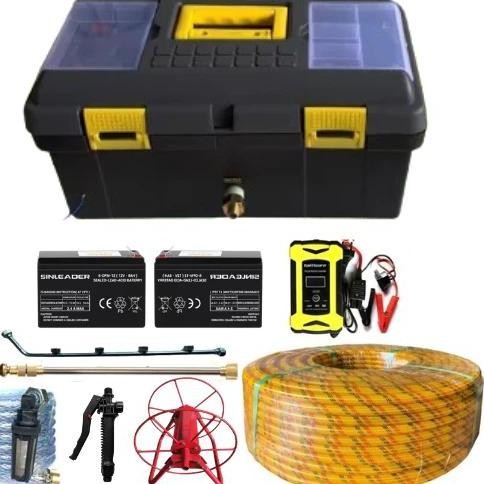 Pompa Box Pertanian Perkebunan M-Pro Jumbo Nikuma N2828 Dengan Selang 100 Meter