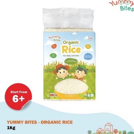 

_Kecil_ Yummy Bites Organic Rice 1Kg/Beras Yummybites Yummy Bites Beras Jepang Beras Mpasi Anak Halal Bpom Ty-65