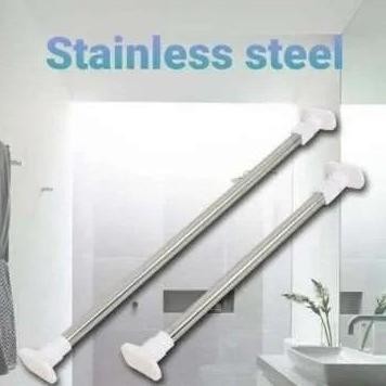 EX2 110-200cm Tiang Pipa Stainless Fleksibel Extension Tiang Gorden