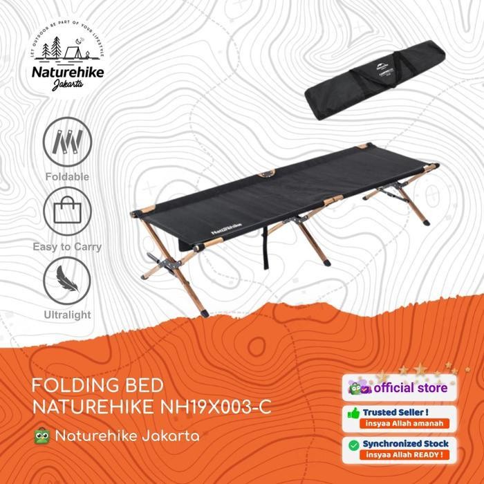 FOLDING BED NATUREHIKE NH19X003-C VELBED PORTABLE OUTDOOR CAMPING