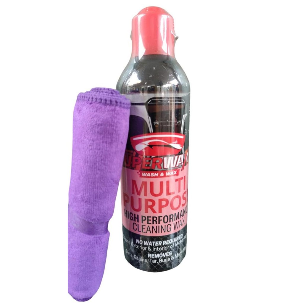 MULTIPURPOSE UPERWAX Wash & Wax - Pembersih Exterior dan Interior Mobil Motor