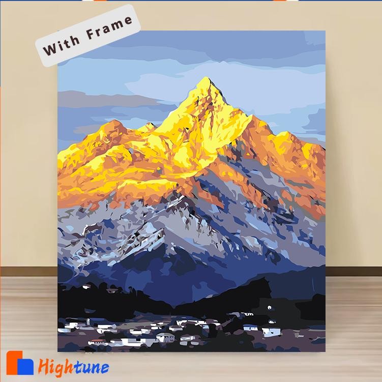 

Hightune 30x40CM Paint By Number Painting Kit DIY Full Digital Aesthetic Kanvas Lukisan Digital