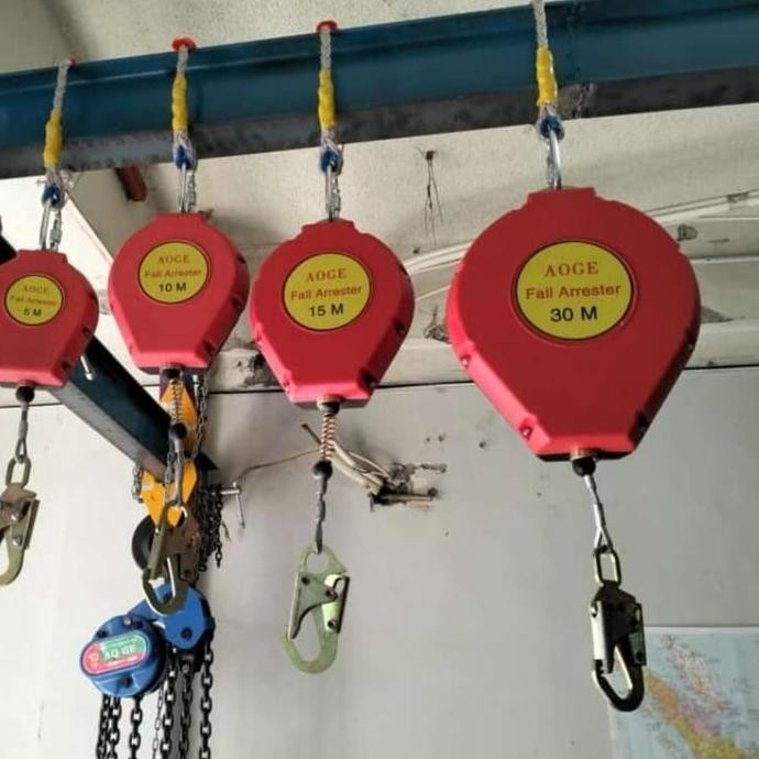 New Retractable Lifeline Fall Arrester Safety Belt