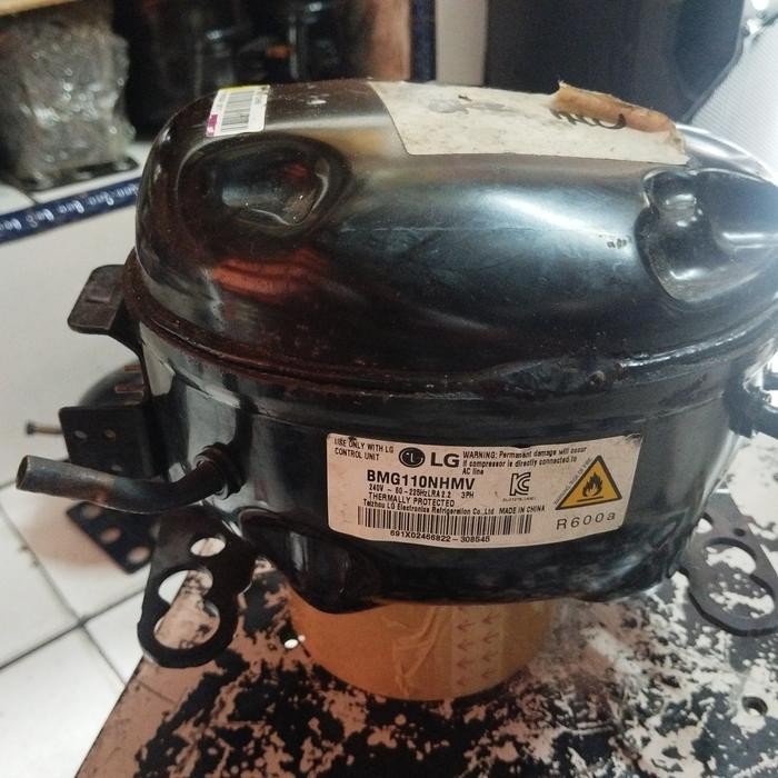 KOMPRESOR KULKAS LG INVERTER BMG110NHMV BEKAS