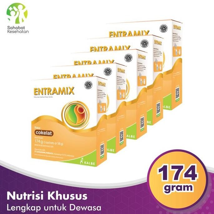 

Bundle 5 Box Entramix - Nutrisi Lengkap Dewasa