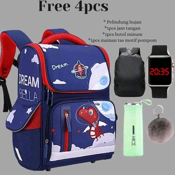 

Terjangkau Tas Ransel Sekolah Anak Laki Laki Tk Banyak Bonus / Tas Ransel Dino Lucu / Tas Punggung Karakter Kartun Tas Anak