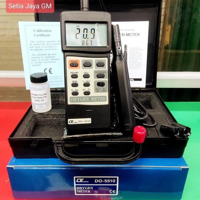 Lutron Do-5510 Dissolved Oxygen Meter - Alat Ukur Kadar Oxygen Dalam Air
