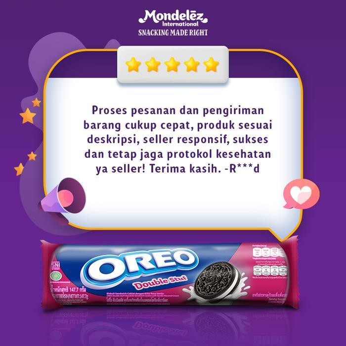 

Cri Oreo Biskuit Double Stuff 131.1G - 3 Pack