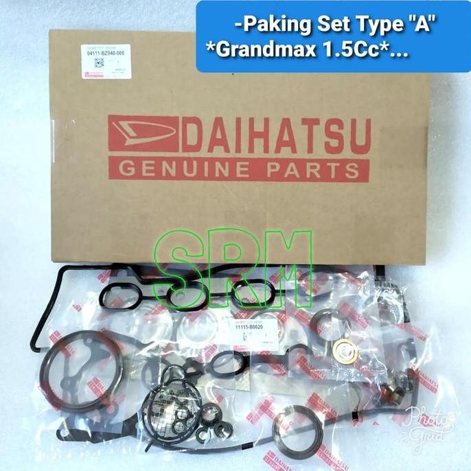 paking/packing set grand max 1.5 cc gasket full set grand max 1.5 cc