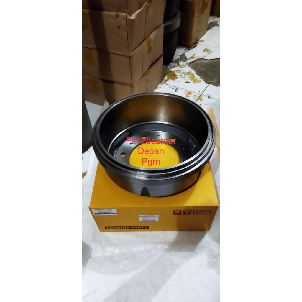 Tromol depan Brake drum Front Mitsubishi Canter 125 HD