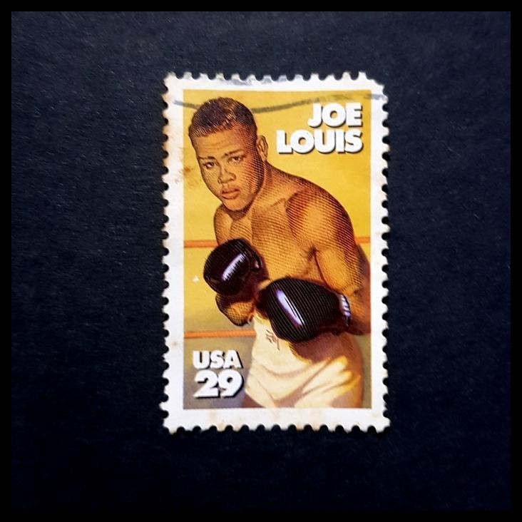 

TERBARU PRANGKO AMERIKA. JOE LOUIS, BOXER- THE "BROWN BOMBER" !!!!!