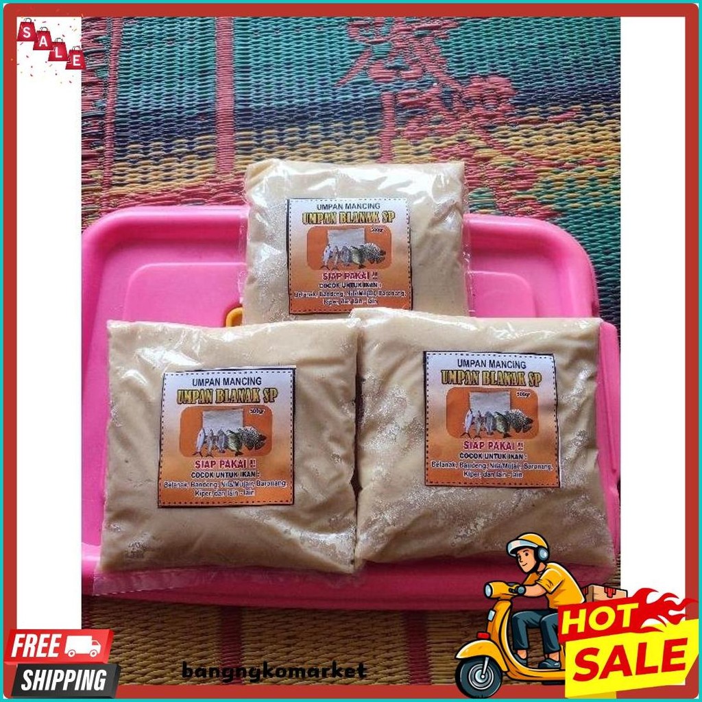 Tepung Belanak/Umpan Belanak Siap Pakai Jaminan Gacor Diskon Setengah Harga