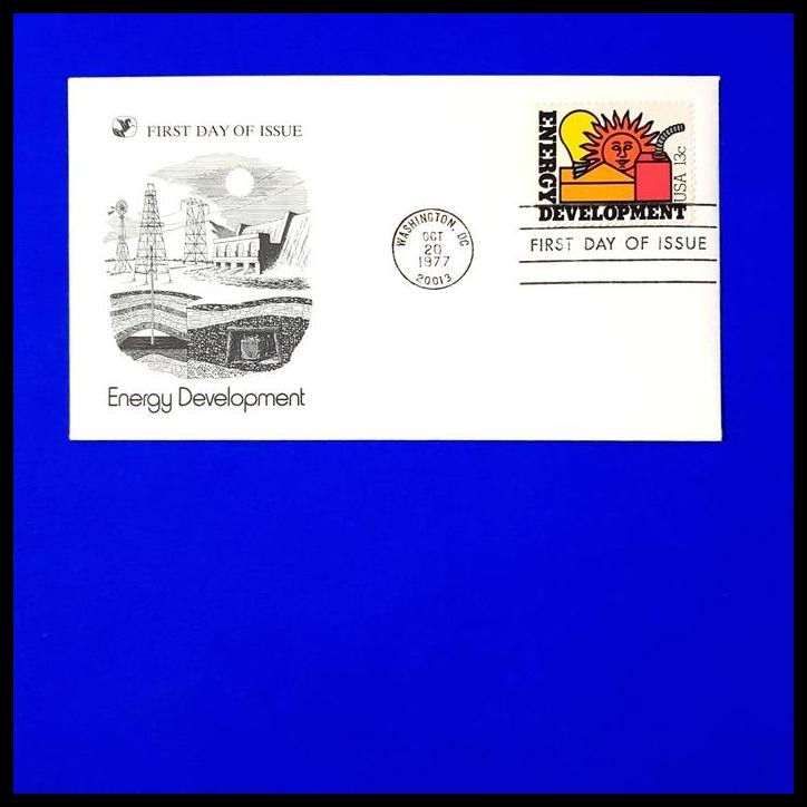 

BEST DEAL PRANGKO PENGEMBANGAN SUMBER ENERGI. FDC AMERIKA, ENERGY DEVELOPMENT !!!!