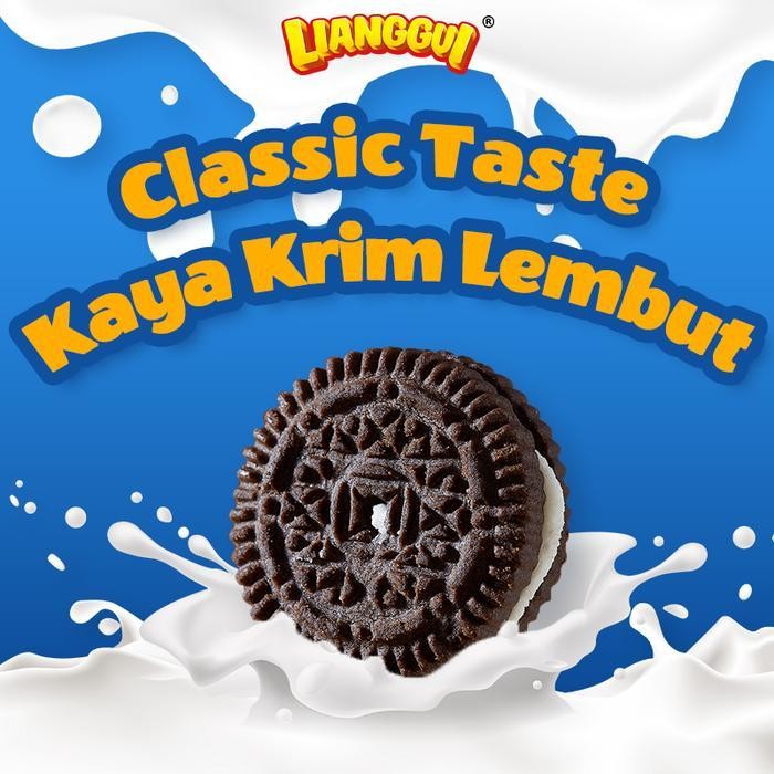 

Cri [Halal] Lianggui Classic Milk Cookie Beli Satu Gratis Satu Biskuit Cemilan Sore Cemilan Yang Mengenyangkan Biscuits, Cookies