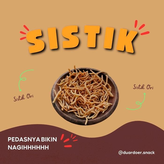 

Cri Stik Bawang Duar Doer Cemilan Sistik Gurih Renyah Pedas Original 1 Kg