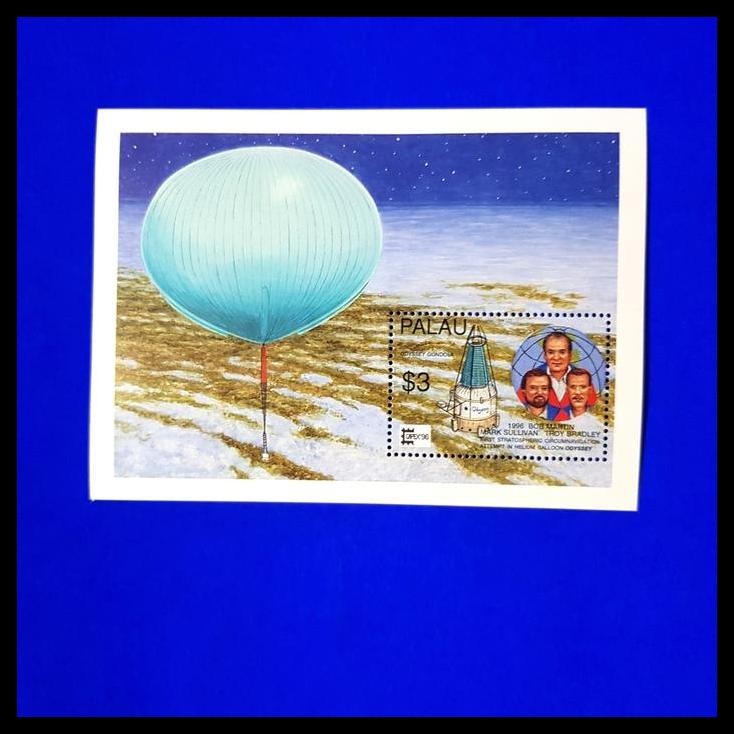 

BEST DEAL PRANGKO BALON UDARA. SS HELIUM BALLOON ODYSSEY. PAMERAN FILATELI CAPEX !!