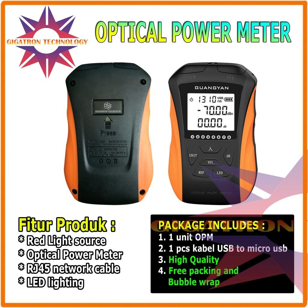 Ms Opm 3 In 1 Fiber Optik Optical Power Meter Vfl Network Cable Test / 3 In 1 Opm Fo Fiber Optic Vis