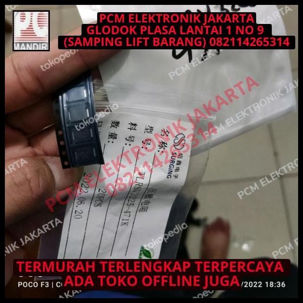 DISKON MOV VARISTOR ANTI PETIR SMD TNR WLRSV3225 471K WLRSV 3225 471 275V 