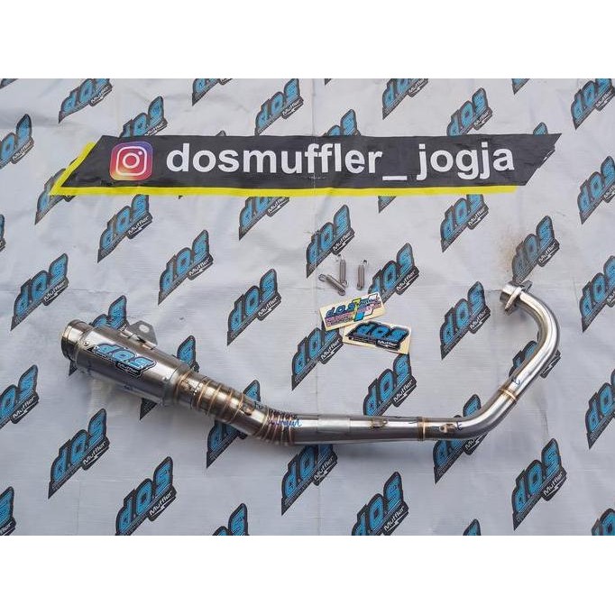 Knalpot DOS Muffler Satria FU Porting 155