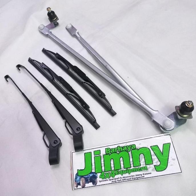 WIPER DERAT JIMNY KATANA SET KOMPLIT IMPORT KUALITAS BAGUS