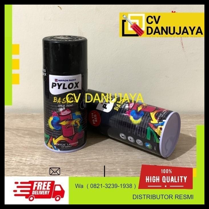 TERMURAH PYLOX NIPPON PAINT BASIC SPRAY  - PUTIH 