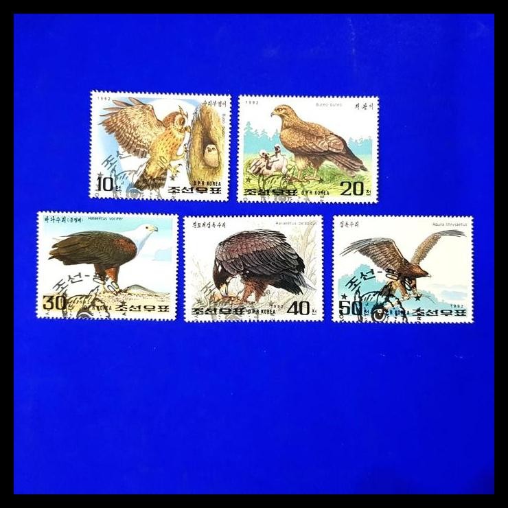 

GRATIS ONGKIR PERANGKO/PRANGKO KOREA UTARA. BURUNG HANTU DAN ELANG !!!!!